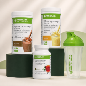 Πρόγραμμα Formula 1 Healthy Choice με δύο Formula 1, ρόφημα βοτάνων και shaker